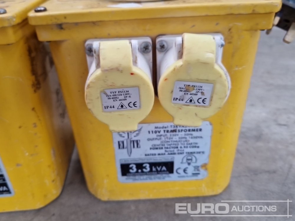 Anleggsmaskiner Elite 3.3 Kva 110 Volt Transformer (2 of): bilde 14