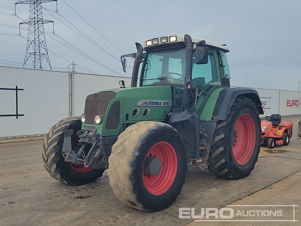 Fendt 818 VARIO TMS - Traktor: bilde 1 Fendt 818 VARIO TMS - Traktor: bilde 1