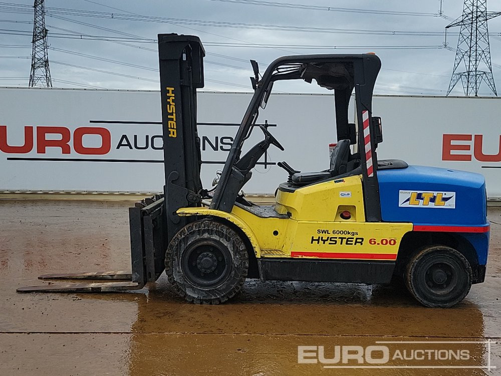 Hyster H6.00XM - Gaffeltruck: bilde 2 Hyster H6.00XM - Gaffeltruck: bilde 2
