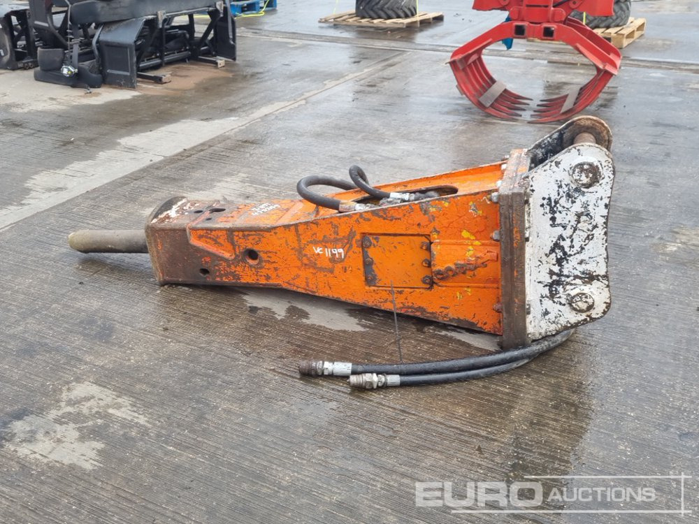 Indeco Hydraulic Breaker65mm Pin to suit 13 Ton Excavator - Hydraulisk hammer: bilde 2 Indeco Hydraulic Breaker65mm Pin to suit 13 Ton Excavator - Hydraulisk hammer: bilde 2