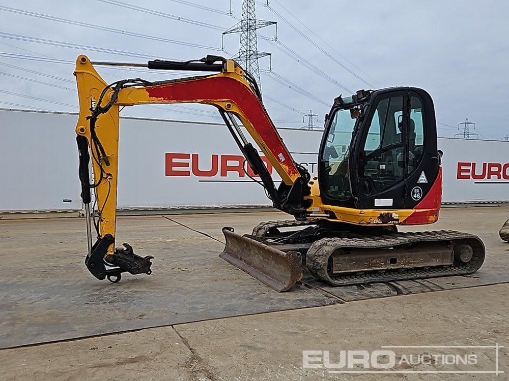 JCB 8085 ZTS - Minigraver: bilde 1 JCB 8085 ZTS - Minigraver: bilde 1
