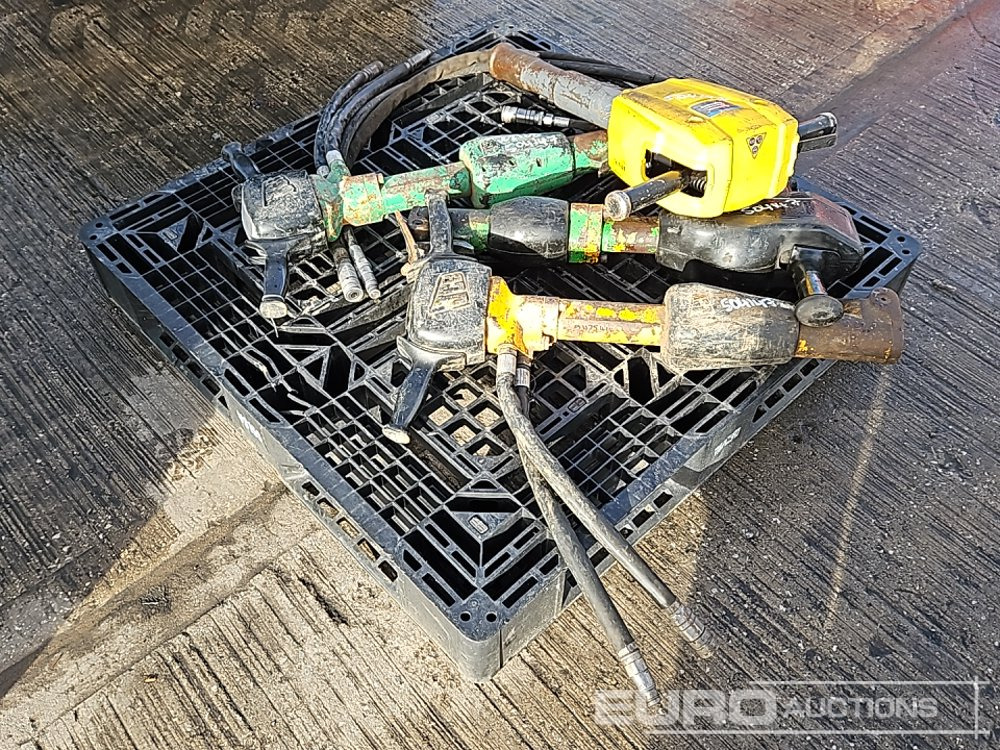 JCB Hydraulic Handheld Breaker (3 of), Atlas Copco Hydraulic Handheld Breaker - Asfaltteknikk: bilde 3 JCB Hydraulic Handheld Breaker (3 of), Atlas Copco Hydraulic Handheld Breaker - Asfaltteknikk: bilde 3