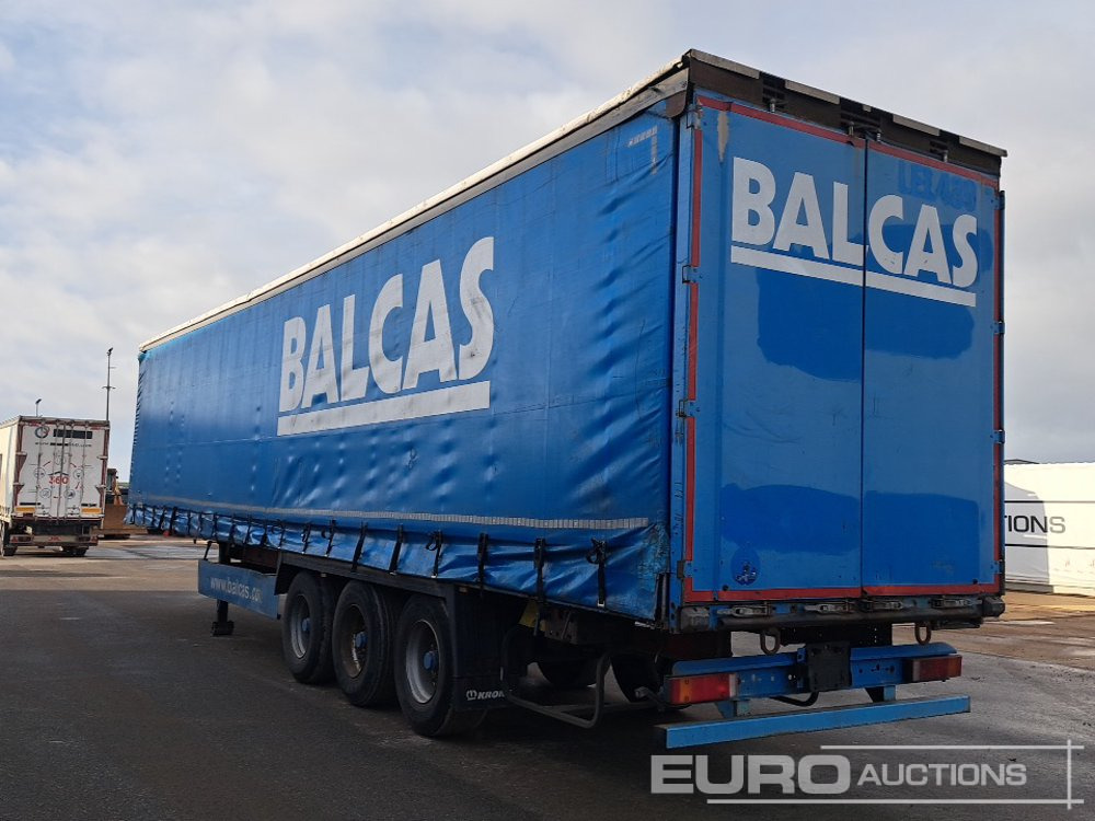 Krone SD - Gardintrailer: bilde 3 Krone SD - Gardintrailer: bilde 3