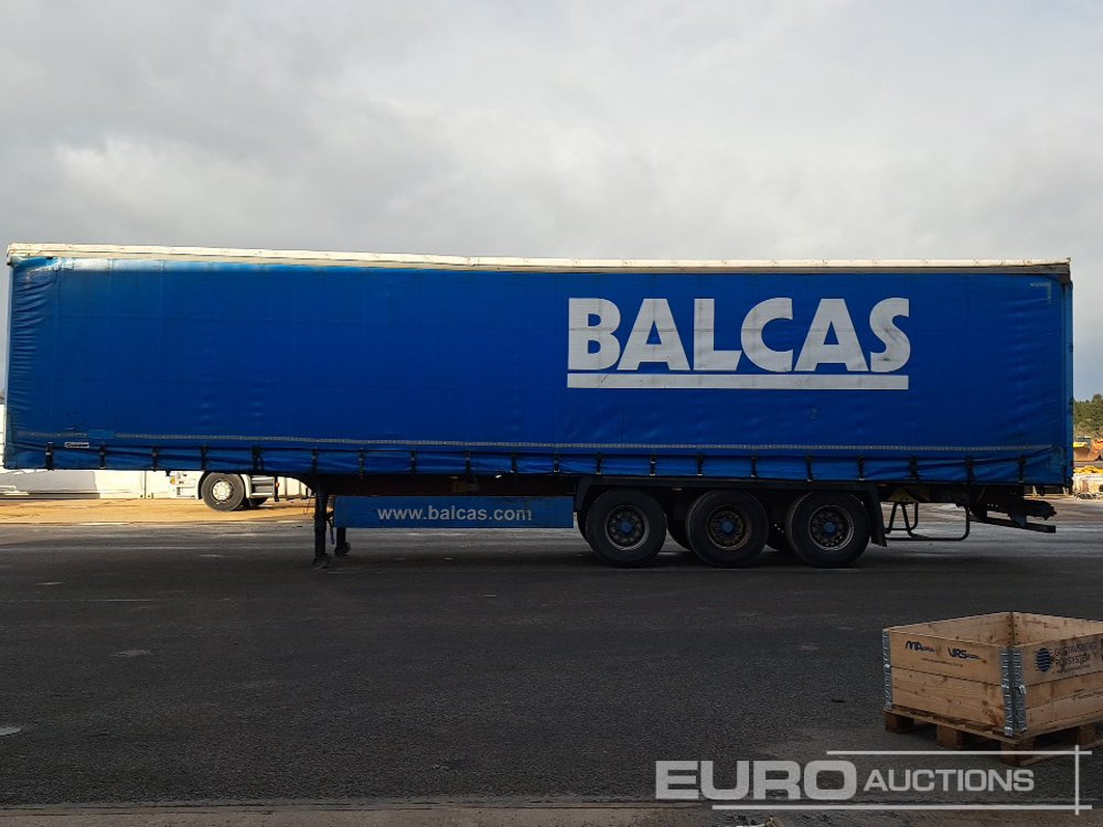 Krone SD - Gardintrailer: bilde 2 Krone SD - Gardintrailer: bilde 2