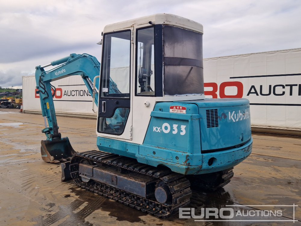 Kubota KX-033 - Minigraver: bilde 3 Kubota KX-033 - Minigraver: bilde 3