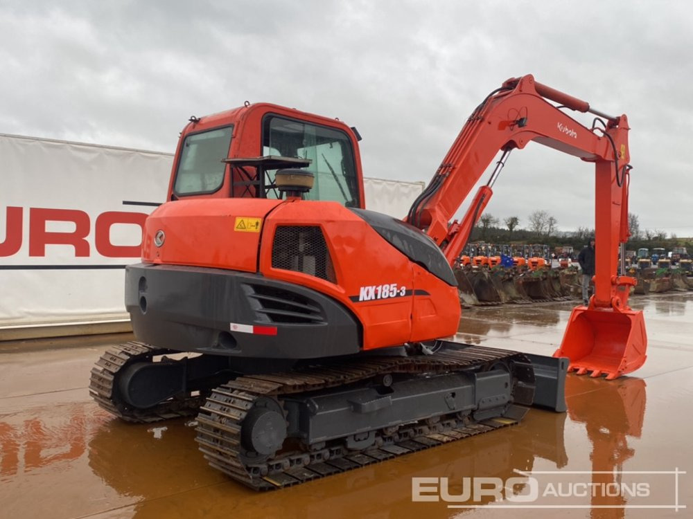 Kubota KX185-3 - Minigraver: bilde 5 Kubota KX185-3 - Minigraver: bilde 5