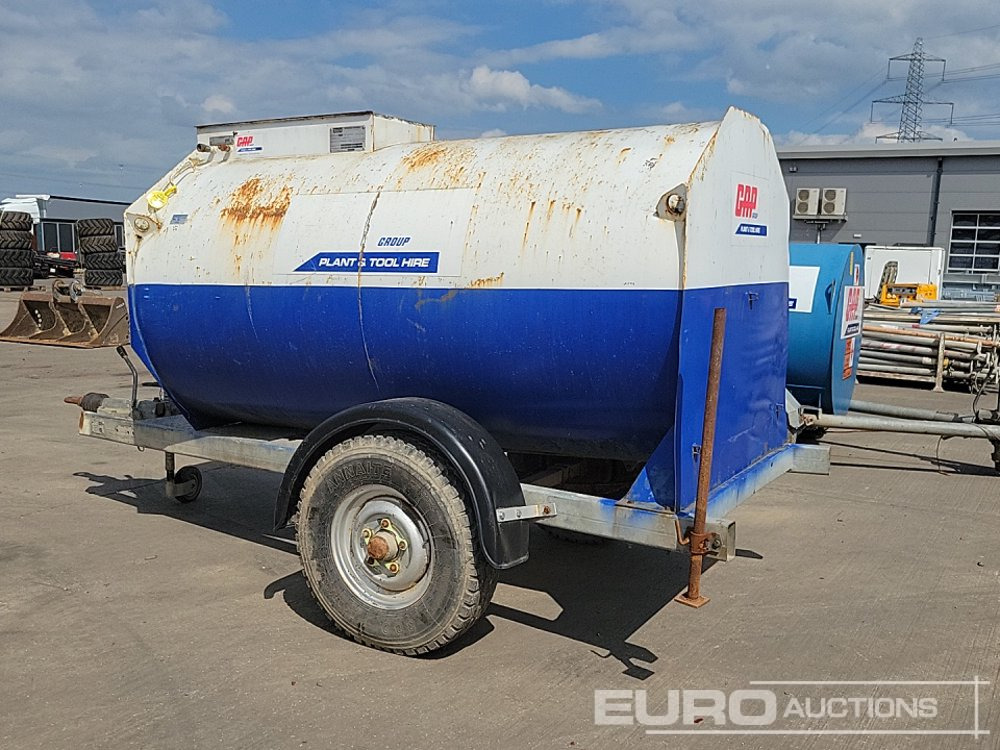 Main Single Axle Bunded 2000 Fuel Bowser, Electric Pump - Lagringstank: bilde 3 Main Single Axle Bunded 2000 Fuel Bowser, Electric Pump - Lagringstank: bilde 3