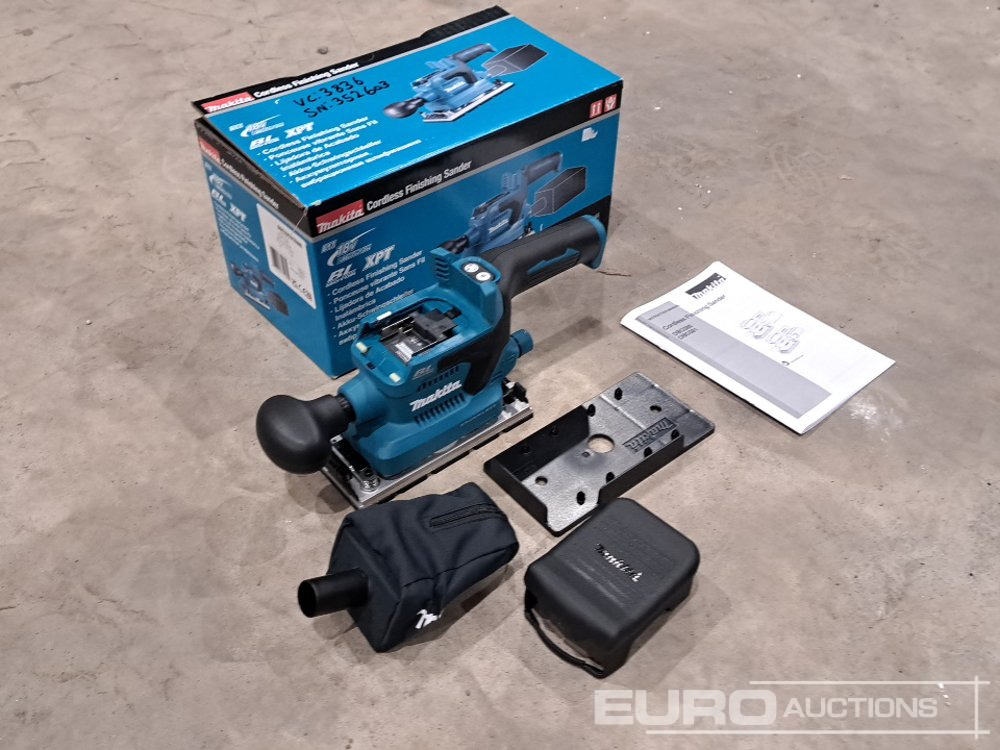 Makita 18 Volt Cordless Sander - Verkstedutstyr: bilde 3 Makita 18 Volt Cordless Sander - Verkstedutstyr: bilde 3