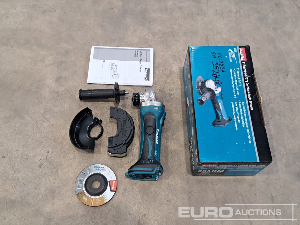 Makita Cordless Angle Grinder - Verkstedutstyr: bilde 2 Makita Cordless Angle Grinder - Verkstedutstyr: bilde 2