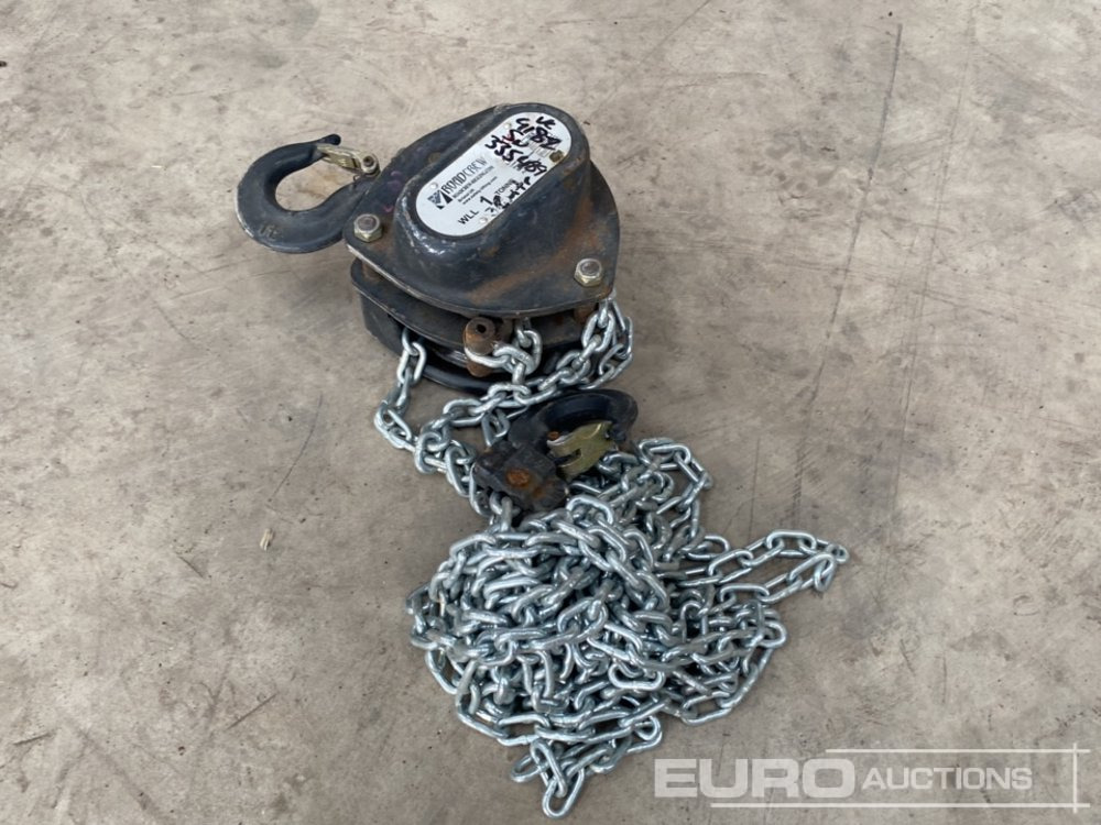 Roadcrew 1 Ton Chain Block - Materialhåndteringsutstyr: bilde 3 Roadcrew 1 Ton Chain Block - Materialhåndteringsutstyr: bilde 3