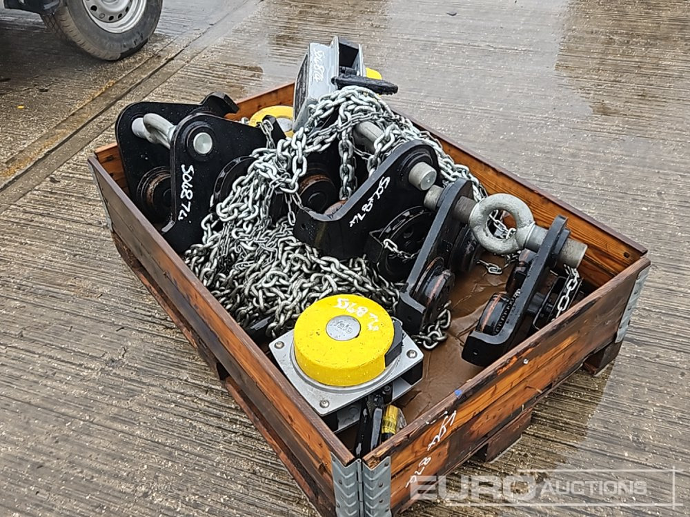 Yale 5 Ton Block & Tackle (3 of) - Materialhåndteringsutstyr: bilde 1 Yale 5 Ton Block & Tackle (3 of) - Materialhåndteringsutstyr: bilde 1