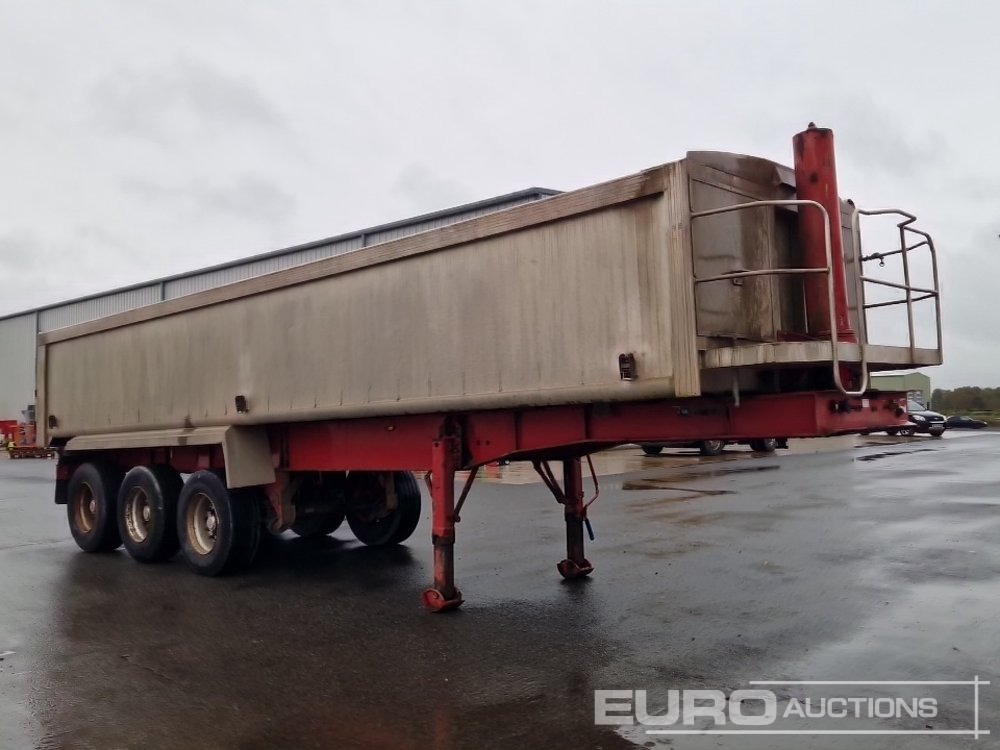 Tippsemi Montracon Tri Axle Tipping Trailer, ROR Axles: bilde 7