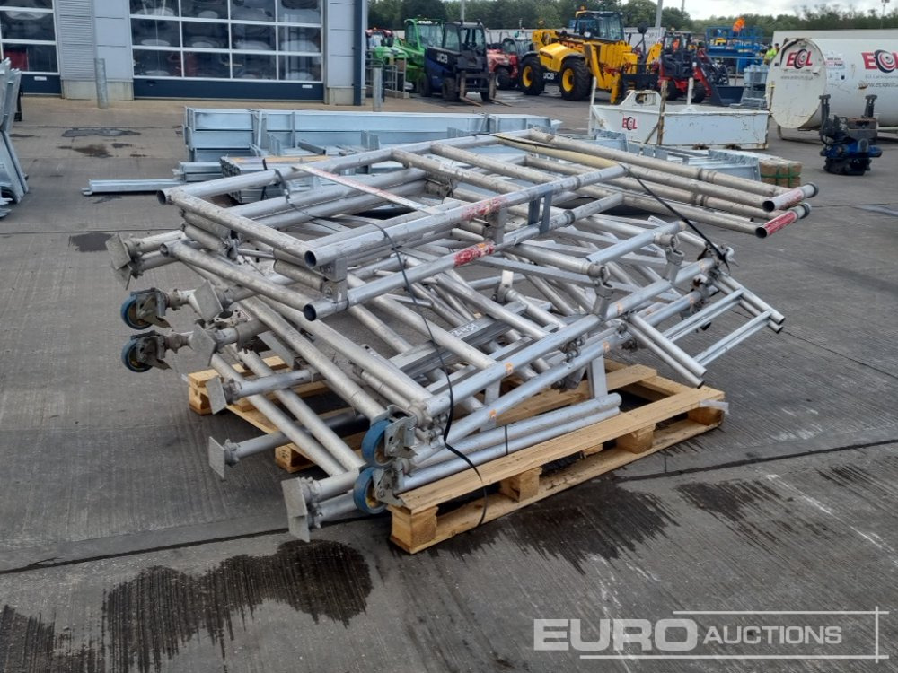 Pallet of Folding Aluminium Scaffolding - Anleggsmaskiner: bilde 5 Pallet of Folding Aluminium Scaffolding - Anleggsmaskiner: bilde 5