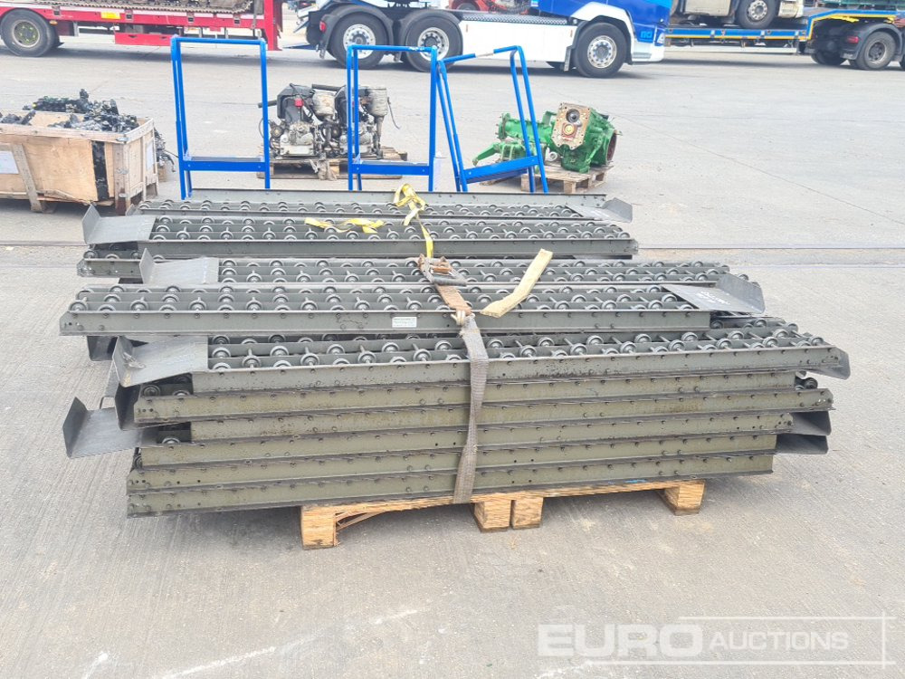 Pallet of Material Roller Conveyors (2 of) - Anleggsmaskiner: bilde 5 Pallet of Material Roller Conveyors (2 of) - Anleggsmaskiner: bilde 5