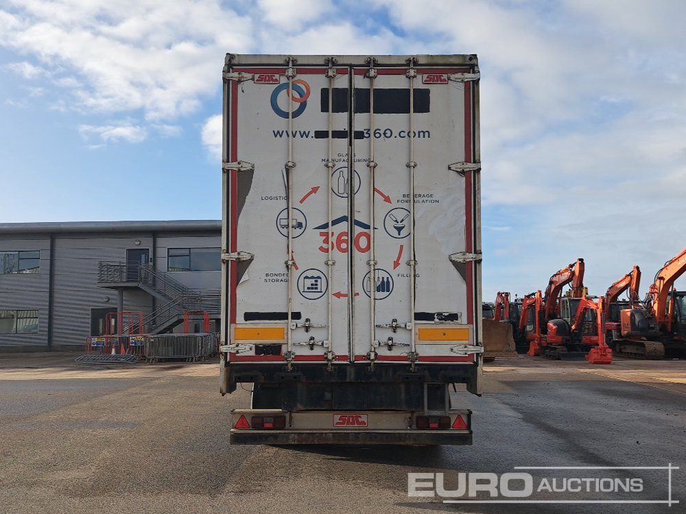 SDC 45' Tri Axle Curtainsider, BPW Axles - Gardintrailer: bilde 4 SDC 45' Tri Axle Curtainsider, BPW Axles - Gardintrailer: bilde 4