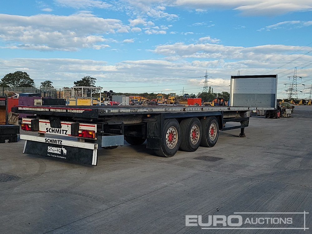 Schmitz Tri Axle Flatbed Trailer - Åpen semitrailer: bilde 5 Schmitz Tri Axle Flatbed Trailer - Åpen semitrailer: bilde 5