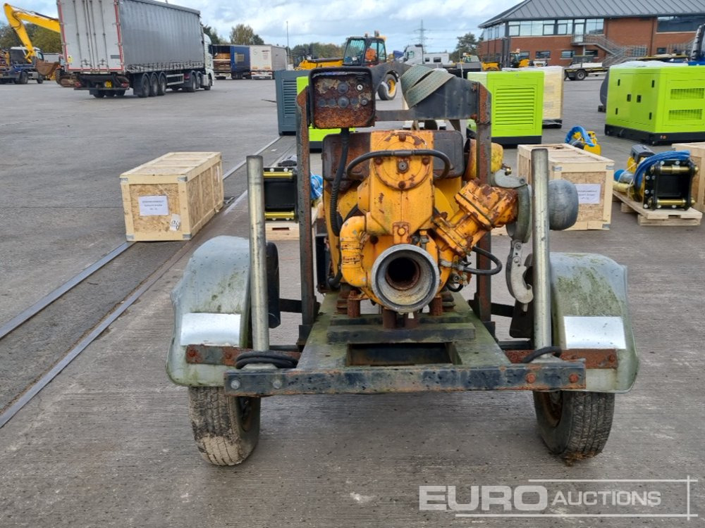 Single Axle 4" Water Pump, Hatz Engine - Vannpumpe: bilde 4 Single Axle 4" Water Pump, Hatz Engine - Vannpumpe: bilde 4