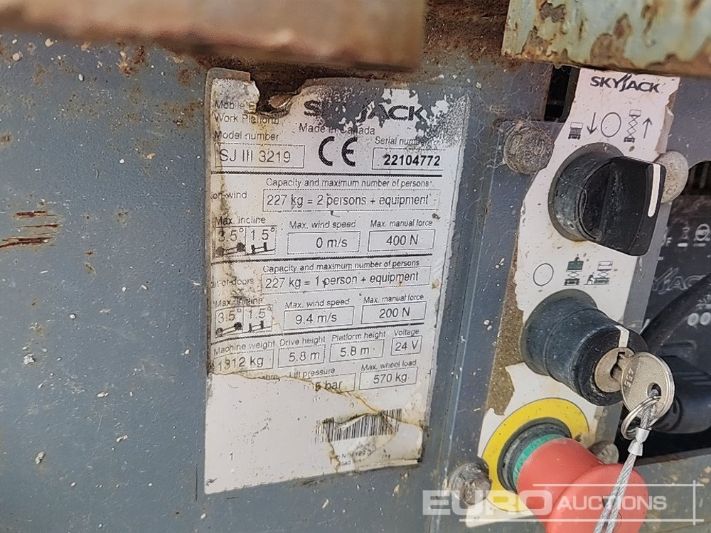Lift SkyJack SJ3219: bilde 32