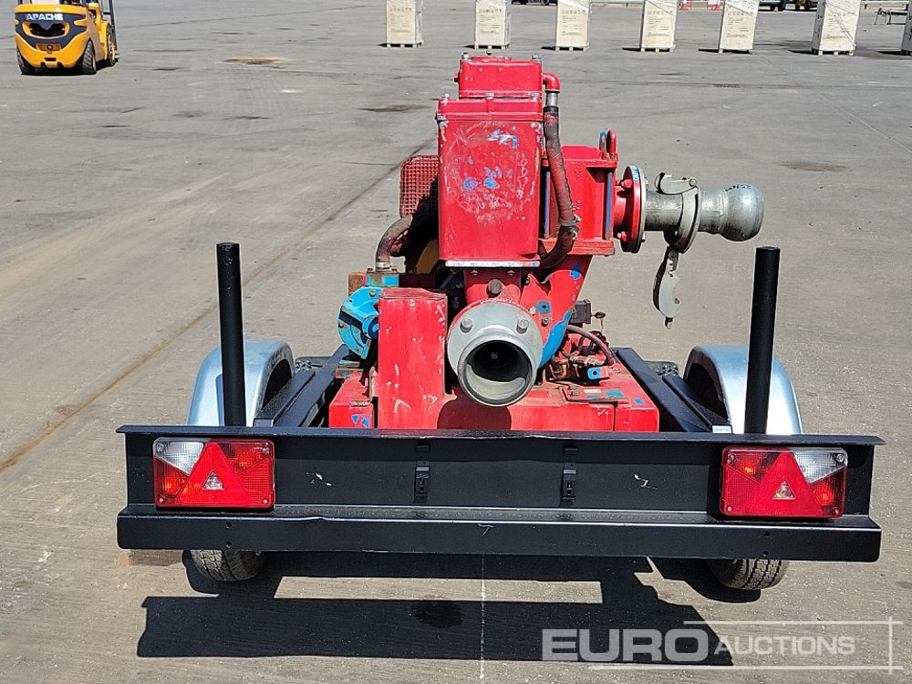 Sykes Single Axle 4" Water Pump, Diesel Engine - Vannpumpe: bilde 4 Sykes Single Axle 4" Water Pump, Diesel Engine - Vannpumpe: bilde 4
