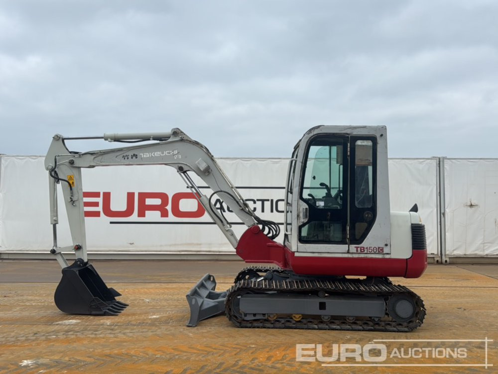 Takeuchi TB150C - Minigraver: bilde 2 Takeuchi TB150C - Minigraver: bilde 2
