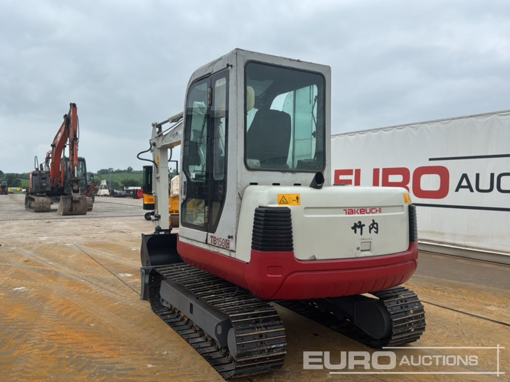 Takeuchi TB150C - Minigraver: bilde 3 Takeuchi TB150C - Minigraver: bilde 3