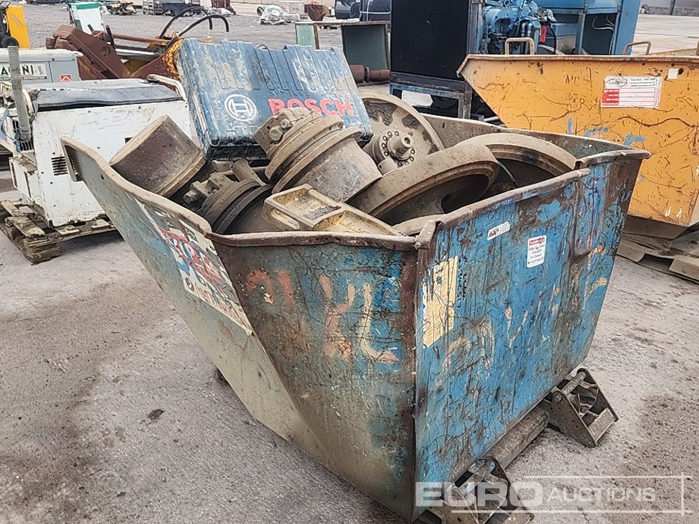 Tipping Skip to suit Telehandler, Rollers, Idlers, Parts - Tippcontainer: bilde 3 Tipping Skip to suit Telehandler, Rollers, Idlers, Parts - Tippcontainer: bilde 3