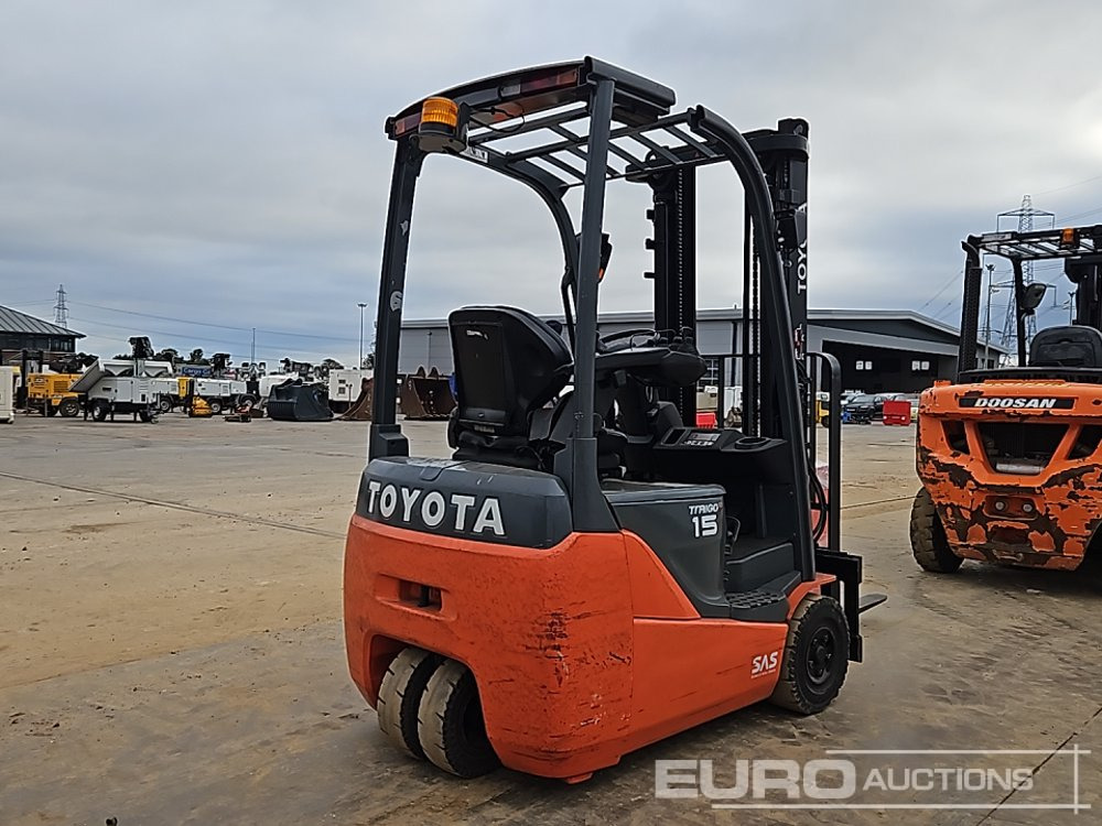 Toyota 8FBET15 - Gaffeltruck: bilde 5 Toyota 8FBET15 - Gaffeltruck: bilde 5