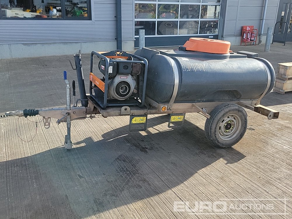 Trailer Engineering Single Axle Plastic Water Bowser, Belle BWX152501DS Pressure Washer - Høytrykkspyler: bilde 2 Trailer Engineering Single Axle Plastic Water Bowser, Belle BWX152501DS Pressure Washer - Høytrykkspyler: bilde 2