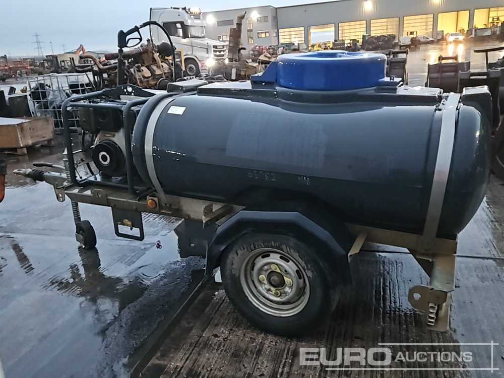 Trailer Engineering Single Axle Plastic Water Bowser, Belle Pressure Washer, Yanmar Engine - Høytrykkspyler: bilde 2 Trailer Engineering Single Axle Plastic Water Bowser, Belle Pressure Washer, Yanmar Engine - Høytrykkspyler: bilde 2