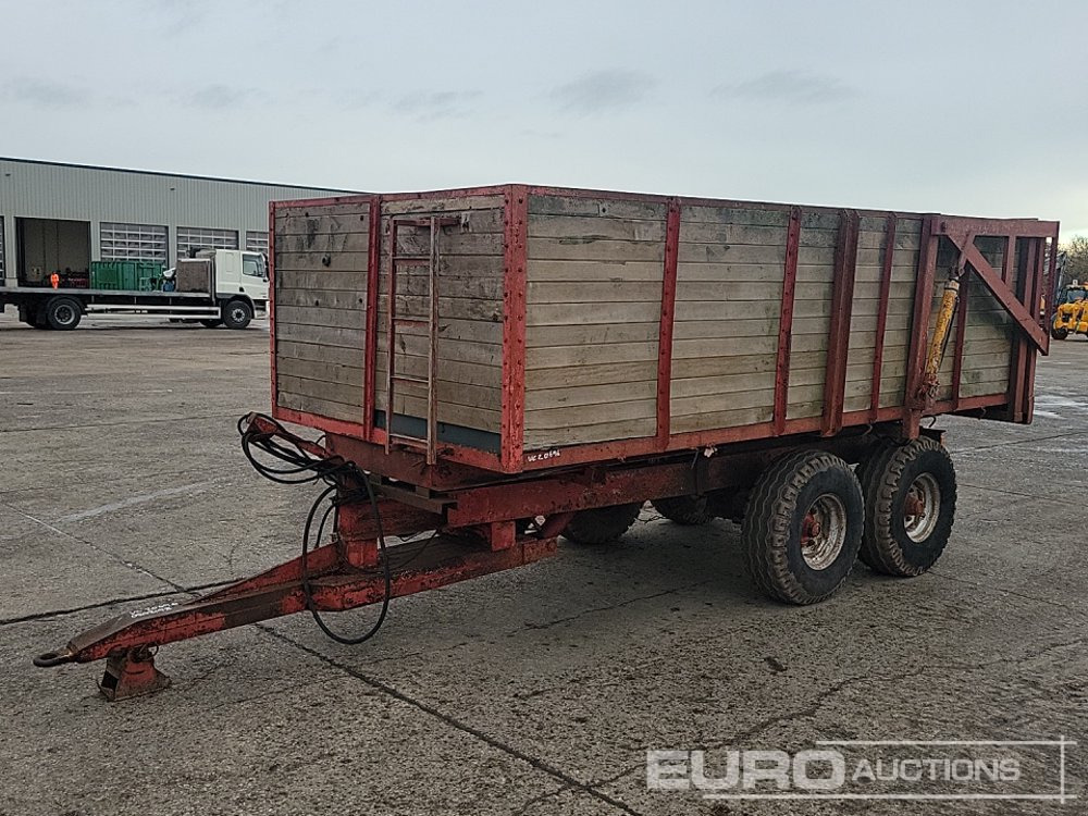 Twin Axle Tipping Trailer, Hydraulic Tailgate - Landbrukstilhenger: bilde 1 Twin Axle Tipping Trailer, Hydraulic Tailgate - Landbrukstilhenger: bilde 1