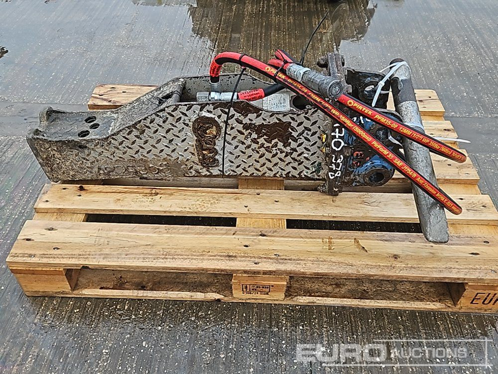 Ueng QRB 330 Hydraulic Breaker 35mm Pin to suit Mini Excavator - Hydraulisk hammer: bilde 2 Ueng QRB 330 Hydraulic Breaker 35mm Pin to suit Mini Excavator - Hydraulisk hammer: bilde 2
