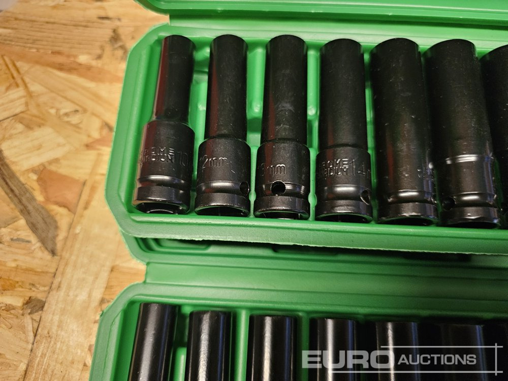 Unused 10Pcs 1/2" Deep Impact Socket Set (10mm-24mm) (2 of) - Verkstedutstyr: bilde 4 Unused 10Pcs 1/2" Deep Impact Socket Set (10mm-24mm) (2 of) - Verkstedutstyr: bilde 4