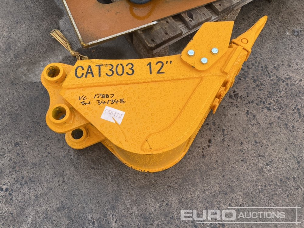 Unused 2025 12" Digging Bucket to suit Mini Excavator - Skuffe: bilde 2 Unused 2025 12" Digging Bucket to suit Mini Excavator - Skuffe: bilde 2