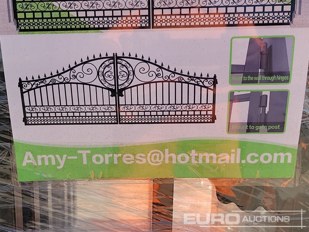 Anleggsmaskiner Unused 2025 20' Bi-Parting Iron Gate: bilde 22