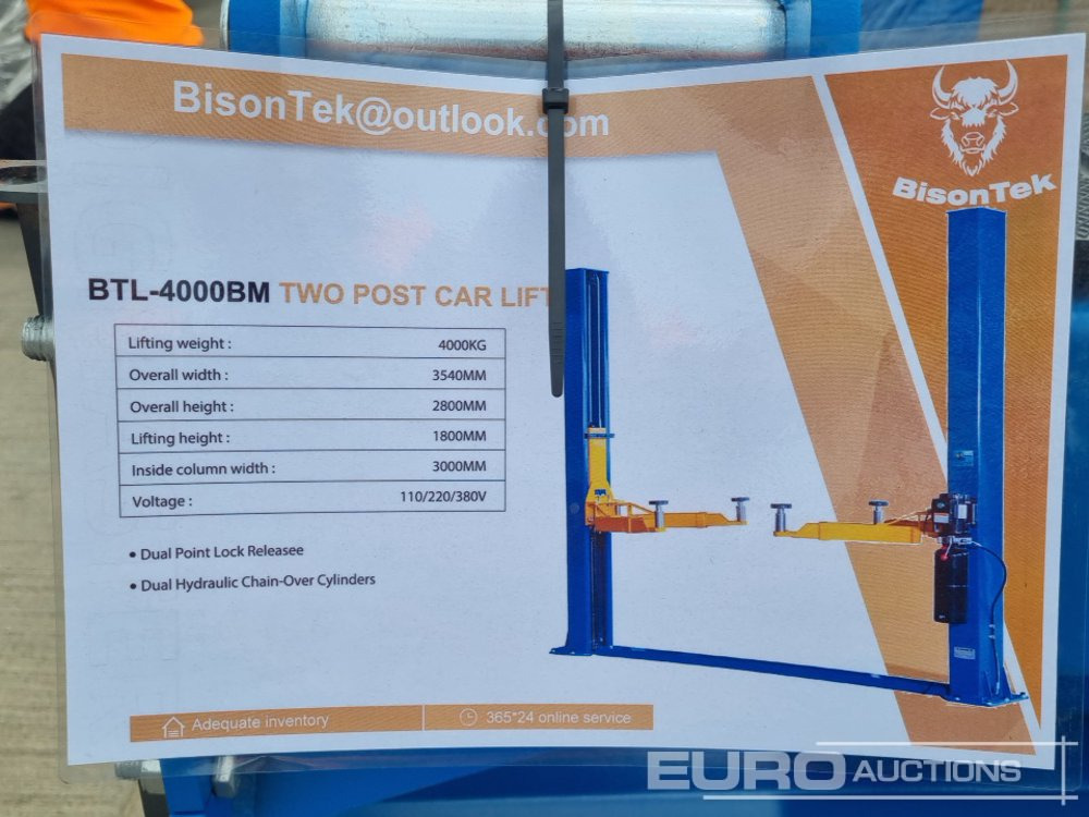 Anleggsmaskiner Unused 2025 Bisontek BTL-4000BM: bilde 11