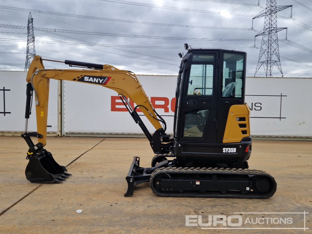 Unused 2025 Sany SY35U - Minigraver: bilde 2 Unused 2025 Sany SY35U - Minigraver: bilde 2