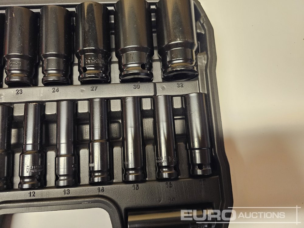 Unused 20Pcs 1/2" Deep Impact Socket Set (8mm-32mm) - Verkstedutstyr: bilde 5 Unused 20Pcs 1/2" Deep Impact Socket Set (8mm-32mm) - Verkstedutstyr: bilde 5