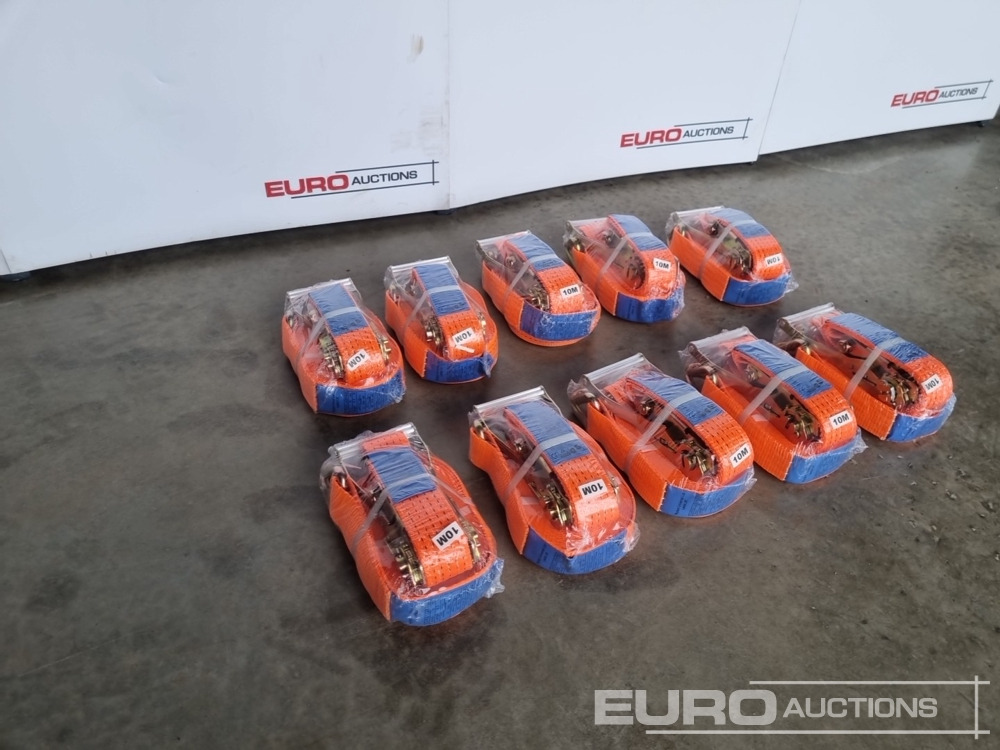 Unused Boss 10M 5T Ratchet Strap (10 of) - Anleggsmaskiner: bilde 4 Unused Boss 10M 5T Ratchet Strap (10 of) - Anleggsmaskiner: bilde 4