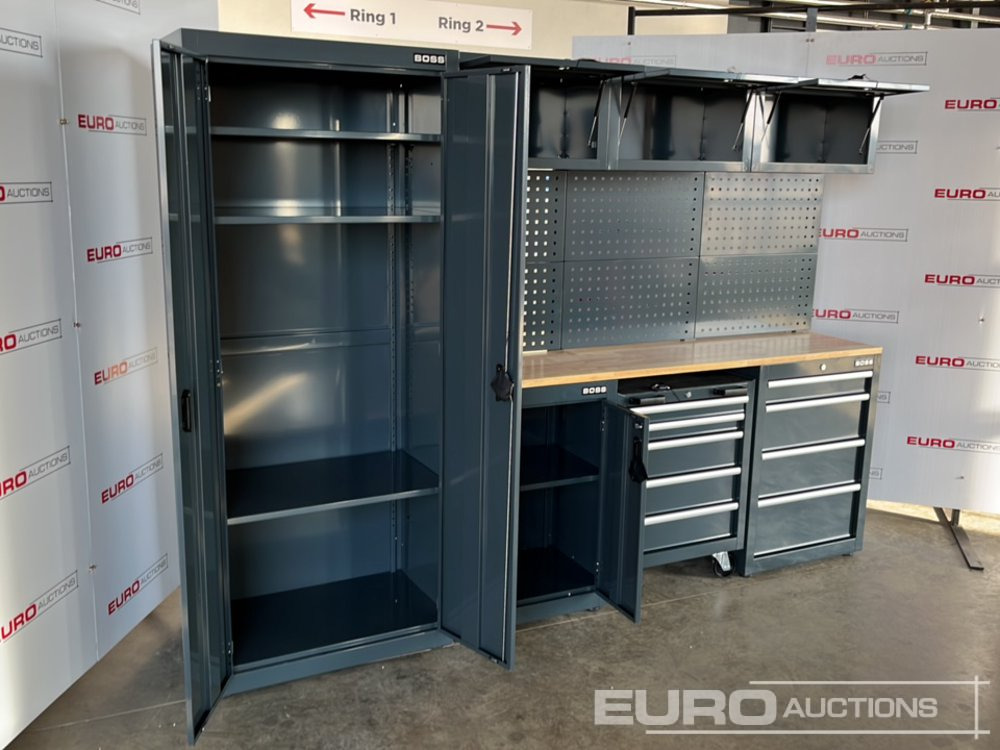 Unused Boss 2.6m 9 Drawer, 5 Cabinet Tool Station - Anleggsmaskiner: bilde 5 Unused Boss 2.6m 9 Drawer, 5 Cabinet Tool Station - Anleggsmaskiner: bilde 5