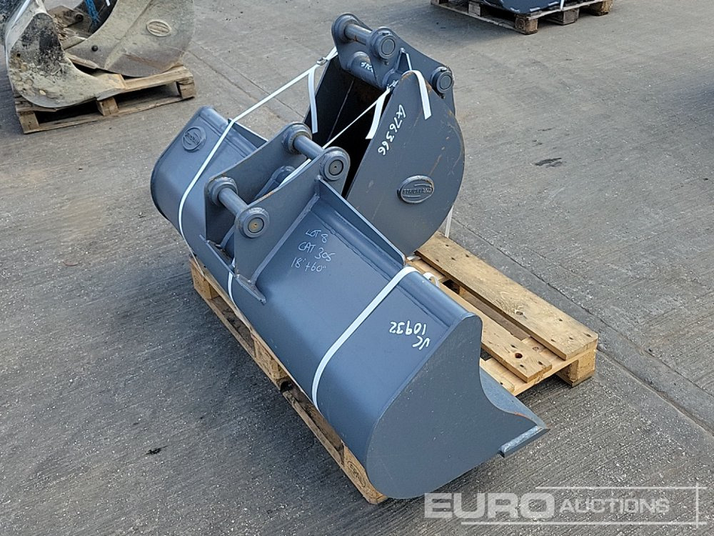 Unused Strickland 60" Ditching, 18" Digging Bucket 45mm Pin to suit 4-6 Ton Excavator - Skuffe: bilde 5 Unused Strickland 60" Ditching, 18" Digging Bucket 45mm Pin to suit 4-6 Ton Excavator - Skuffe: bilde 5