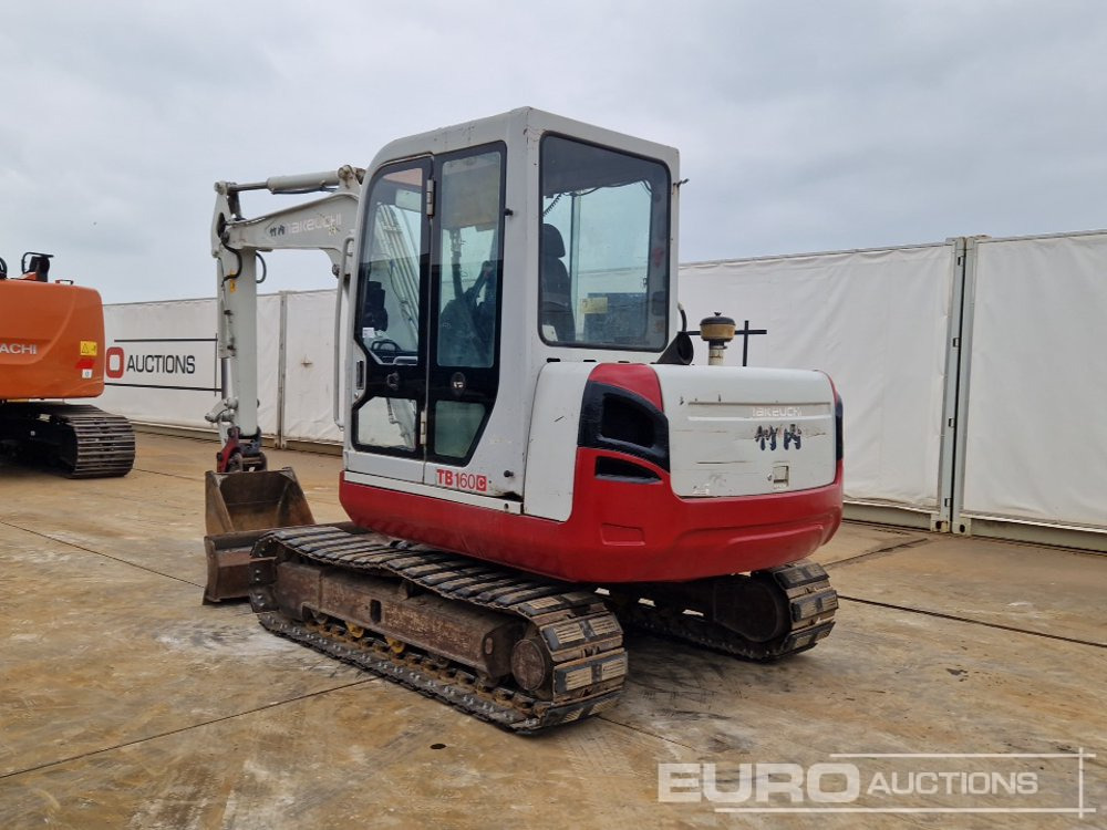 Unused Takeuchi TB160C - Minigraver: bilde 3 Unused Takeuchi TB160C - Minigraver: bilde 3