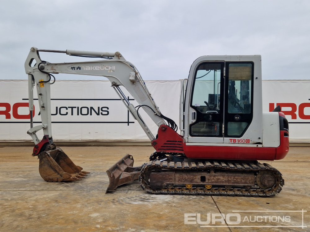 Unused Takeuchi TB160C - Minigraver: bilde 2 Unused Takeuchi TB160C - Minigraver: bilde 2