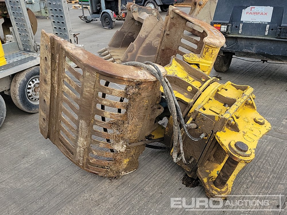 VTN Hydraulic Rotating Selector Grab 80mm Pin to suit 20 Ton Excavator - Utstyr for Gravemaskin: bilde 3 VTN Hydraulic Rotating Selector Grab 80mm Pin to suit 20 Ton Excavator - Utstyr for Gravemaskin: bilde 3