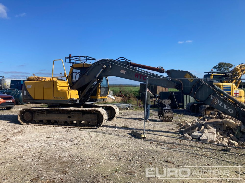 Volvo EC140LC - Beltegraver: bilde 1 Volvo EC140LC - Beltegraver: bilde 1