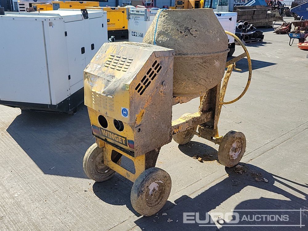 Winget Diesel Cement Mixer, Electric Start Yanmar Engine - Betongblander: bilde 5 Winget Diesel Cement Mixer, Electric Start Yanmar Engine - Betongblander: bilde 5