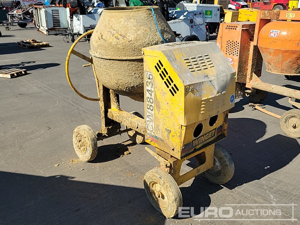 Winget Diesel Cement Mixer, Electric Start Yanmar Engine - Betongblander: bilde 3 Winget Diesel Cement Mixer, Electric Start Yanmar Engine - Betongblander: bilde 3
