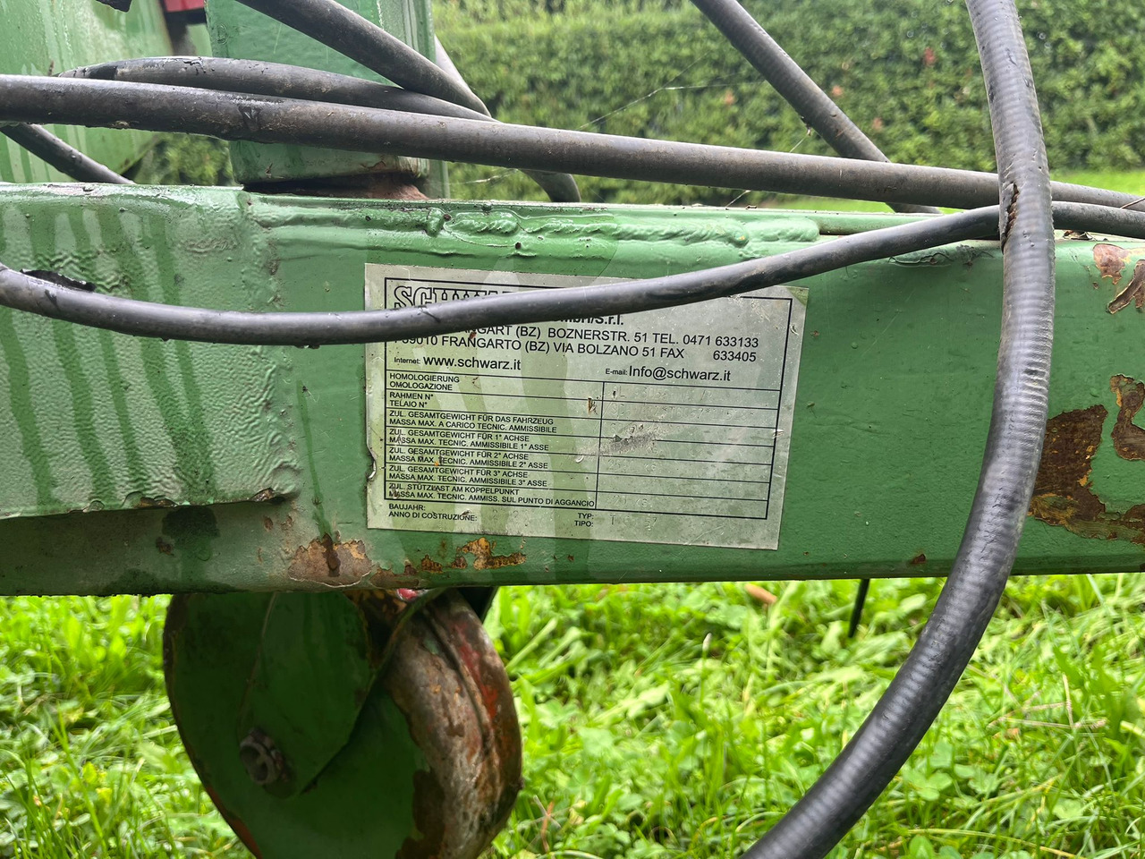 Rimorchio usato Schwarz t6057 - Landbruk flatvogn: bilde 4 Rimorchio usato Schwarz t6057 - Landbruk flatvogn: bilde 4