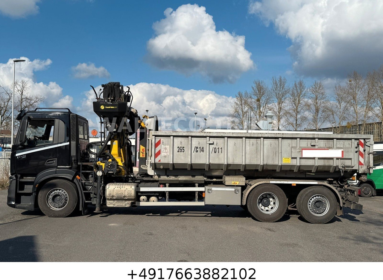 Iveco X Way 460/Abroll HYVA/KRAN TAYFUN/LENKACHSE - Krokbil: bilde 2 Iveco X Way 460/Abroll HYVA/KRAN TAYFUN/LENKACHSE - Krokbil: bilde 2