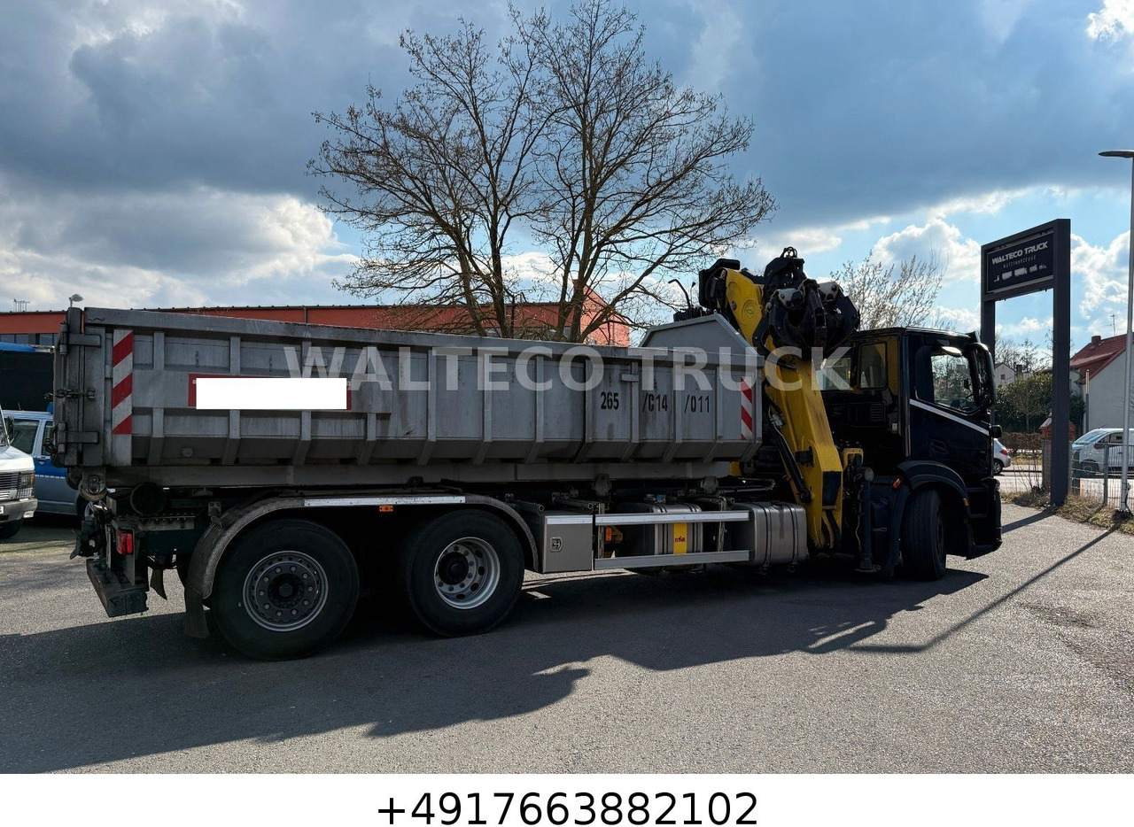 Iveco X Way 460/Abroll HYVA/KRAN TAYFUN/LENKACHSE - Krokbil: bilde 4 Iveco X Way 460/Abroll HYVA/KRAN TAYFUN/LENKACHSE - Krokbil: bilde 4