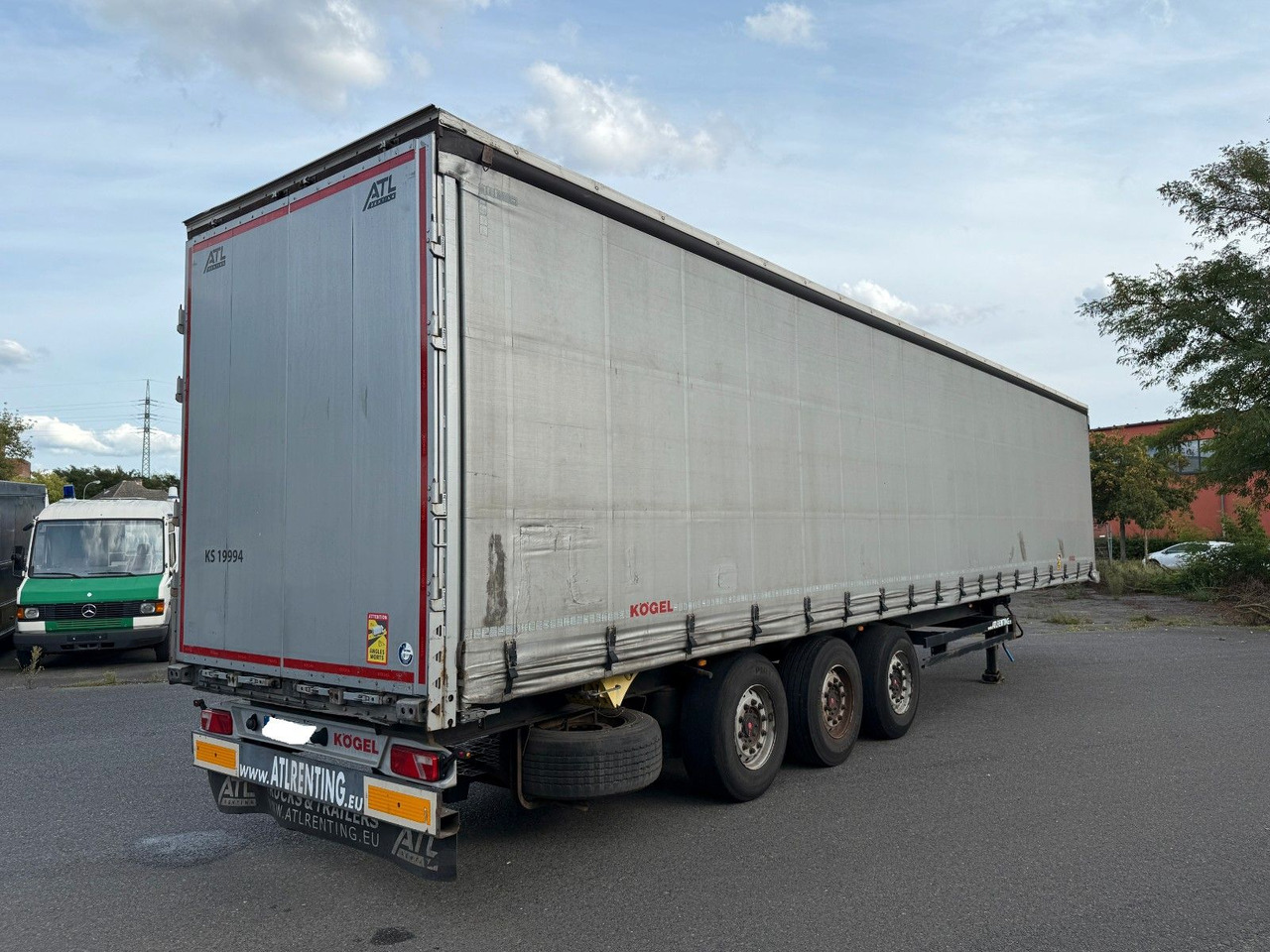 Kögel S24 SAF/Edscha - Gardintrailer: bilde 4 Kögel S24 SAF/Edscha - Gardintrailer: bilde 4